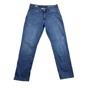 Mugsy Jeans Men Lake Shores Style FLX3NLA 33x30 Blue Straight Fit *Read